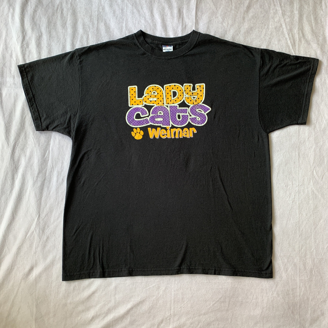 Jerzeez プリントtシャツ 古着 紫 猫 ストリートファッション 古着通販セレクトショップ Baa