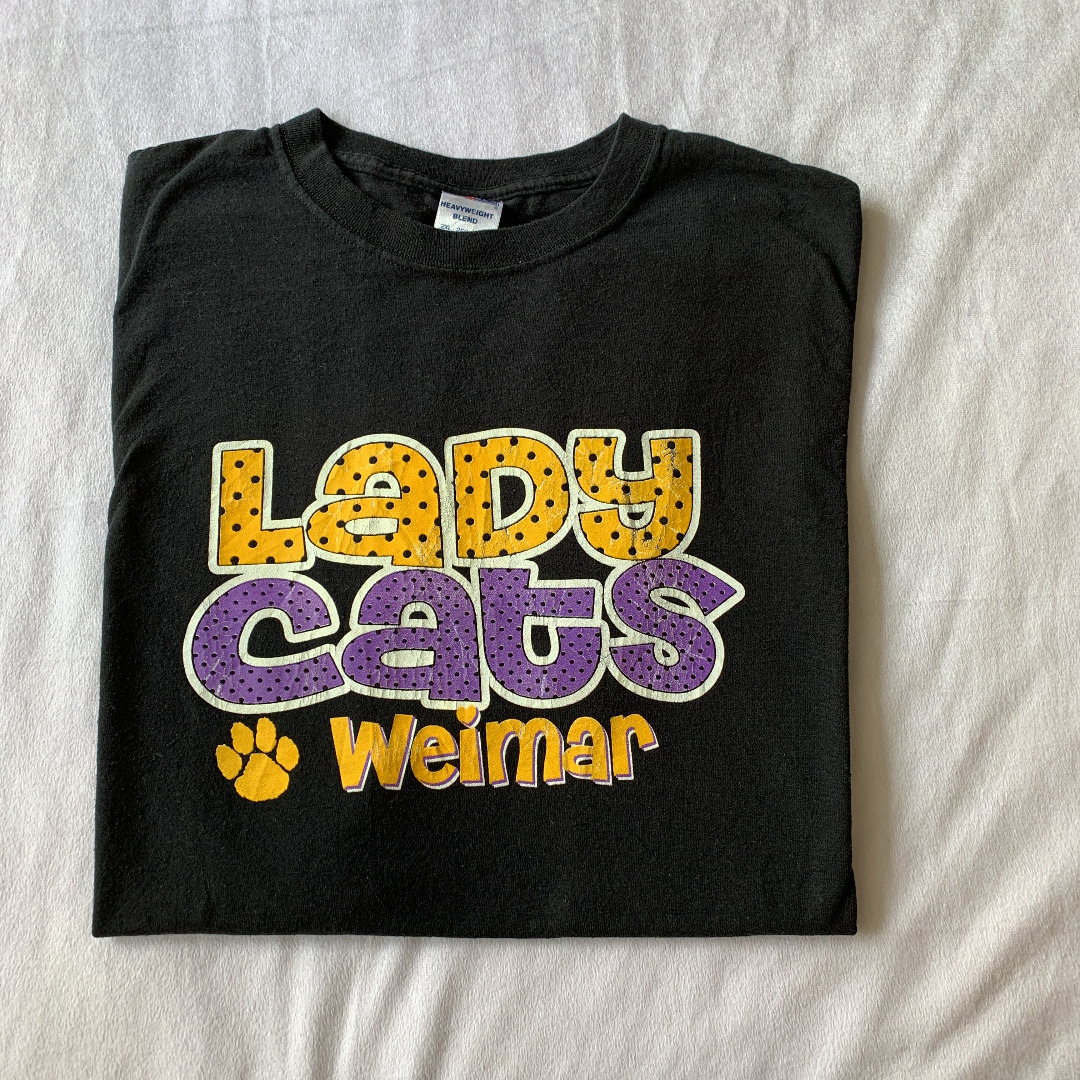 Jerzeez プリントtシャツ 古着 紫 猫 ストリートファッション 古着通販セレクトショップ Baa